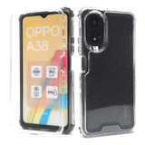 Funda 3 En 1 Para Oppo A38 Case Carcasa Uso Rudo Resistente