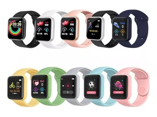 10pzs Smartwatches Y68 Bluetooth Inteligente Mayoreo