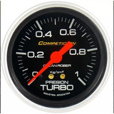 Manómetro Presión Turbo Competición Negro Orlan Rober 