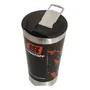 Vaso Térmico Acero Inoxidable Lusqtoff Vtl530-9c Con Tapa 530ml Negro/naranja Camuflado