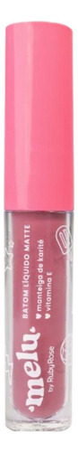 Batom Liquido Matte Melu By Ruby Rose Macaron Cm01 3,5ml