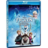 Blu-ray Frozen - Uma Aventura Congelante - Disney - Lacrado