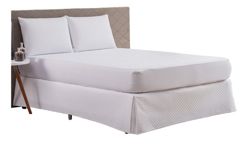 Capa Colchao Matelado Impermeavel Cama Box Bau Queen Size