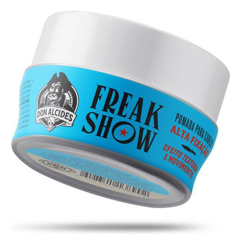 Pomada Para Fiber Cream Freak Show Viagem 40g Don Alcides