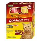 Collar Anti Pulgas Sinpul Kill Gatos, Dura 4 Meses