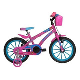 Bicicleta Athor Baby Lux Angel Aro 16 Cor Razzle Dazzle Rose