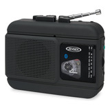 Jensen Mcr-60 Mcr-60 Casete Personal Portátil Con Radio, Blu