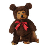 Disfraz De Oso De Peluche Talla Large Para Perro- Halloween