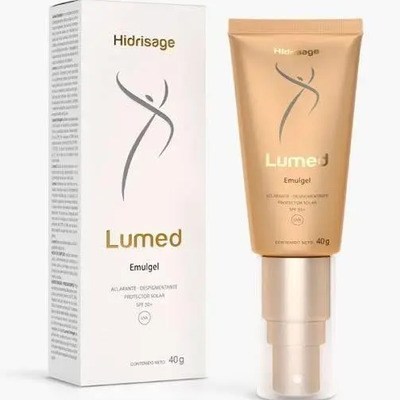 Hidrisage Lumed Emulgel Aclarante Despigmentante FPS 50 Rostro | Envío gratis