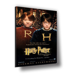 Cuadro Canvas Bastidor Harry Potter Y Piedra Filosofal 74x50