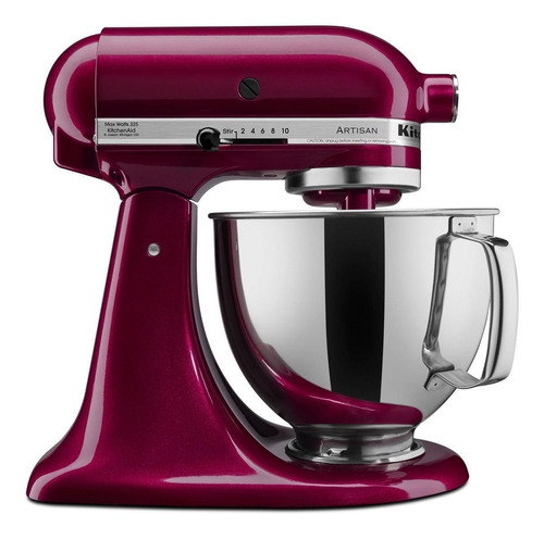 Batidora De Pedestal Kitchenaid Artisan Ksm150ps Bordeaux 60 Hz 120 v