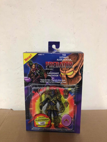 Lasershot Predator Neca Ultímate Alíen Hunter Figura