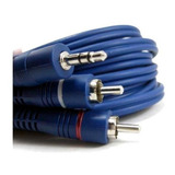 Cable De Audio Miniplug 3,5 A 2 Rca 2m Alta Calidad Esdj