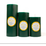 Velas Aromáticas Navideñas Set 3pzs Velasart