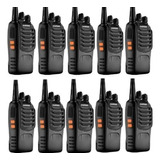 Radios Baofeng 888 X 10 Más Audífon Y Bateria 2.800 Mah 