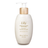  O Boticário Lily Creme De Banho Acetinado 250ml