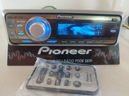 Radio Pioneer Golfinho Deh P7700mp Com Adaptador Bluetooth