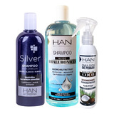 Combo X2 Shampoo Silver - Acido Hialuronico+desenredante Han