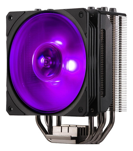 Enfriador De Aire Para Cpu Cooler Master Hyper 212 Rgb Black