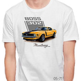 Playera Ford Mustang Boss 302 Super Sport Auto Deportivo Ch