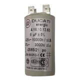 Capacitor De Arranque De Motor 8 Uf