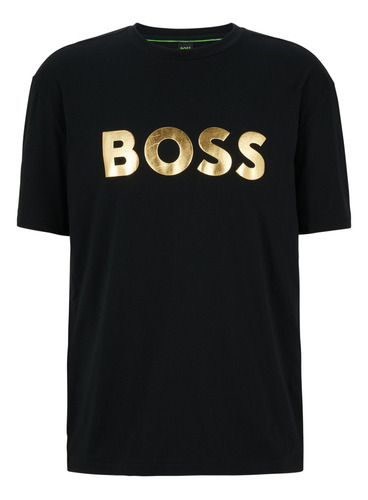 Remera Hugo Boss Black/gold Logo Tee
