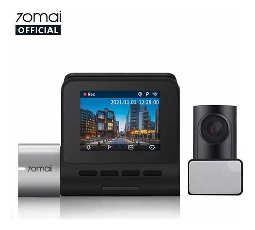 Dash Cam 70mai Pro Plus A500s + Cámara Trasera Gps + Sd64 Gg