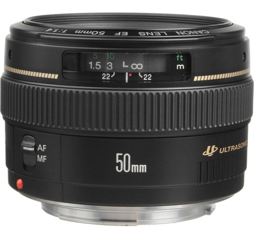 Lente Canon Ef 50mm F/1.4 Usm Nova