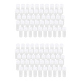 100 Botellas De Plástico Para Muestras, 5 Ml, Tubo De Ensayo