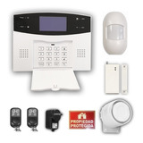 Kit Alarma Domiciliaria Inalambrica Casa Vía Wifi/gsm/linea