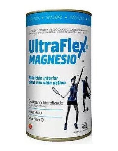 Colageno Hidrolizado Ultraflex Magnesio 420 Gr