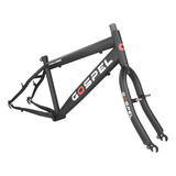 Cuadro Para Bicicleta R20 Negro Waterdrop Ys-20133 Gospel