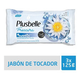 Jabon Tocador Corporal Plusbelle Frescura 3x125 Gr  