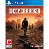 Desperados 3 Ps4 Midia Fisica