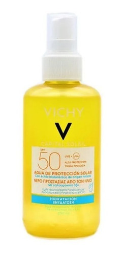 Agua Protectora Hidratante Vichy -  Fps 50 200 Ml