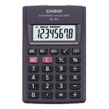 Calculadora Casio Básica Ultraportátil 8 Dígitos Hl-4a Preta