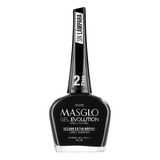 Negro - Esmalte Gel Evolution Efecto Gel Masglo 13,5 Ml