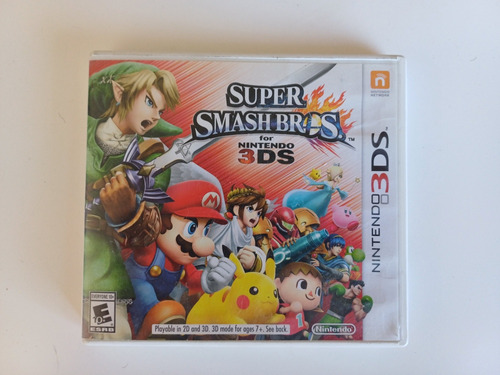 Super Smash Bros. For Nintendo 3ds - Juego 3ds Region Usa