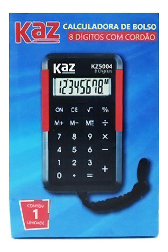 Calculadora De Bolso Com Cordinha De Pescoço 8 Dígito