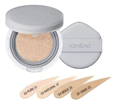 Base De Maquillaje En Cushion Rom & Nd Nu Zero Tono 03 Natural 21 - 15g