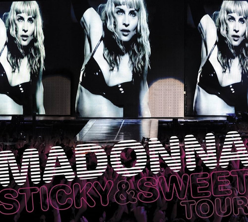 Madonna Sticky&sweet Tour Cd+dvd Open Music W-