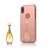 Funda Suave Tpu Para iPhone X Oro Rosa