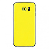 Styker Skin Premium - Jateado Fosco Amarelo Galaxy S6