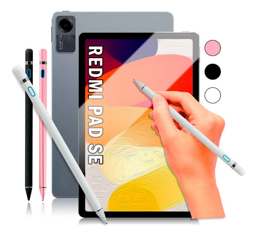 Caneta Touch Stylus Para Tablet Xiaomi Redmi Pad Se 11' 2023