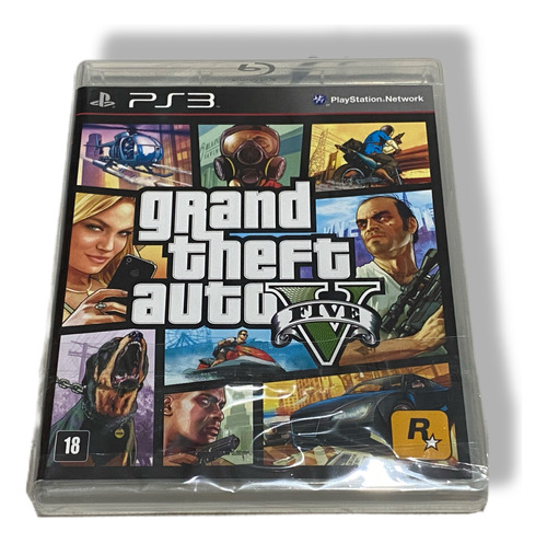 Gta 5 Completo Ps3 Legendado Pronta Entrega!