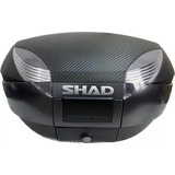 Baul Trasero Shad Sh48 Carbono + Respaldo Rider One Tires