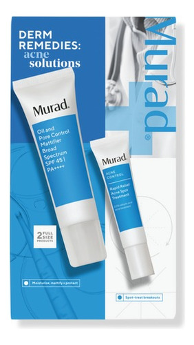 Murad Set Solution Acné Con 2 Productos Tamaño Original