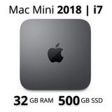 Apple Mac Mini 2018 | I7 3.2ghz | 32gb | 500gb Ssd | Usado