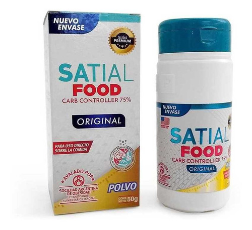 Satial Food Carb Controller Polvo 50g Bloquea Carbohidratos