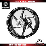 Calcomanías Stickers Para Rines Yamaha Ybr 125-z 150-g 250 